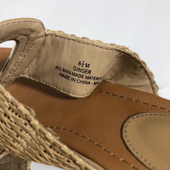 Impo Thong sandals ginger/Tan Size 6.5M - Picture 7 of 10